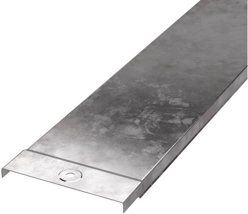 Крышка на лоток Промрукав Стандарт 100х3000 сталь 0,7мм фото Крышка на лоток Промрукав Стандарт 100х3000 сталь 0,7мм картинка